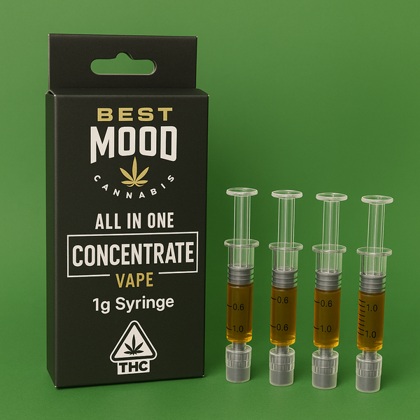 BEST MOOD - Blue Dream – 1G Distillate Syringe ( SATIVA)